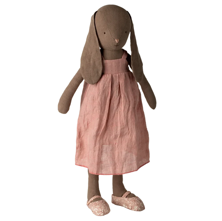 Maileg - Hase Bunny Größe 4 Braun Kleid und Schuhe