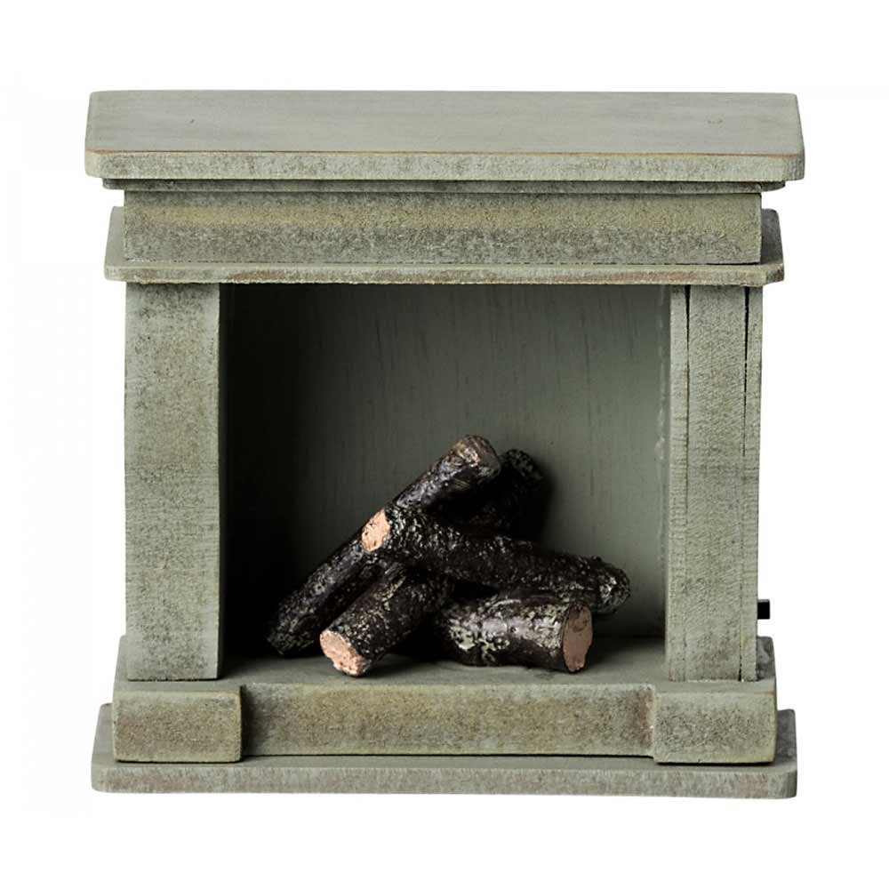 Maileg - Kamin groß mit leuchtendem Feuer