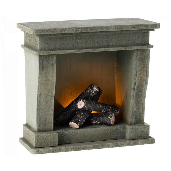 Maileg - Kamin groß mit leuchtendem Feuer