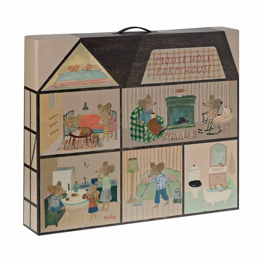 Maileg - Mauseloch Bauernhaus Puppenhaus (lieferbar Mitte Juni 26)