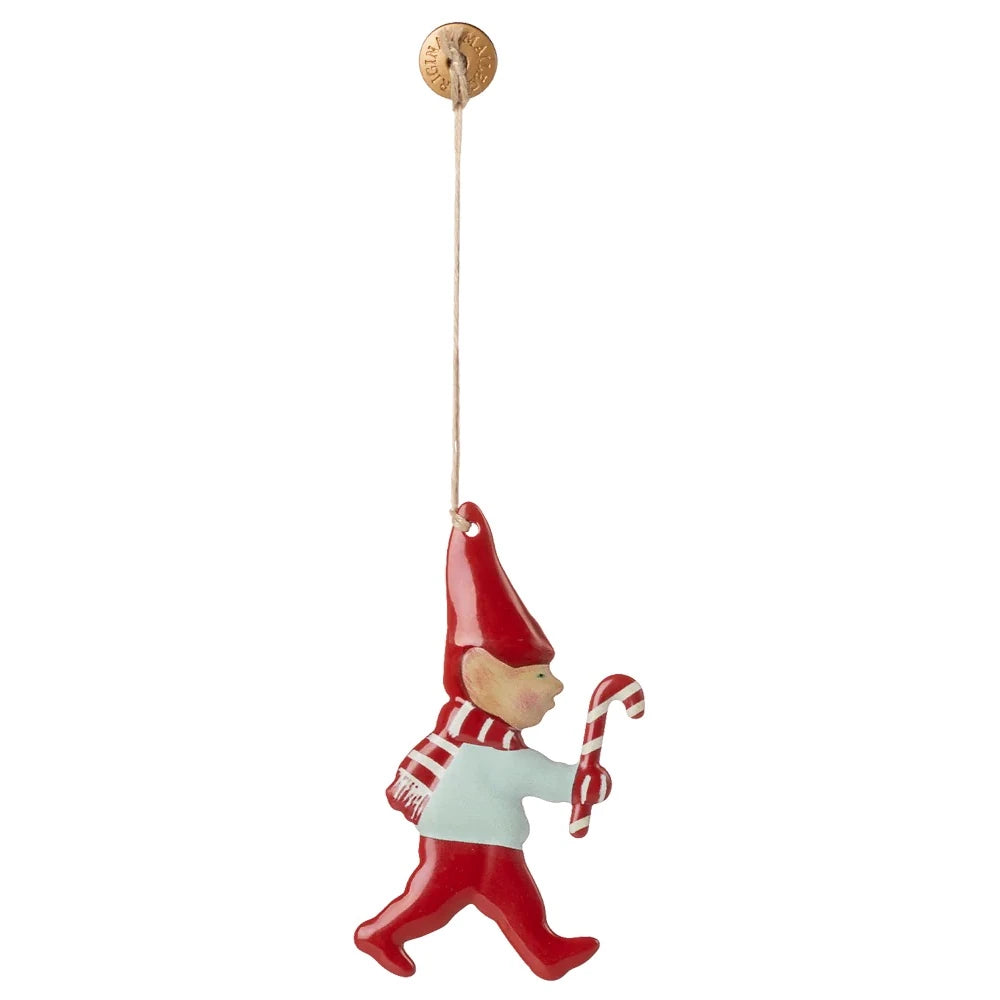 Maileg - Metallornament Wichtel Pixy - Zuckerstange
