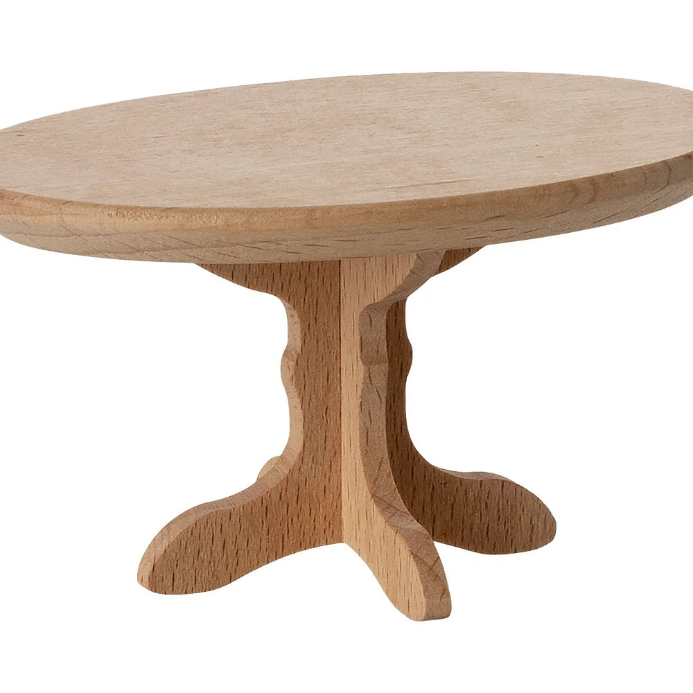Maileg - Ovaler Couchtisch, Maus Miniatur - Natur