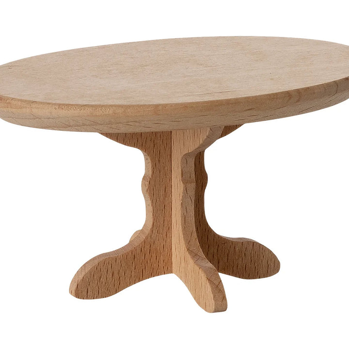 Maileg - Ovaler Couchtisch, Maus Miniatur - Natur