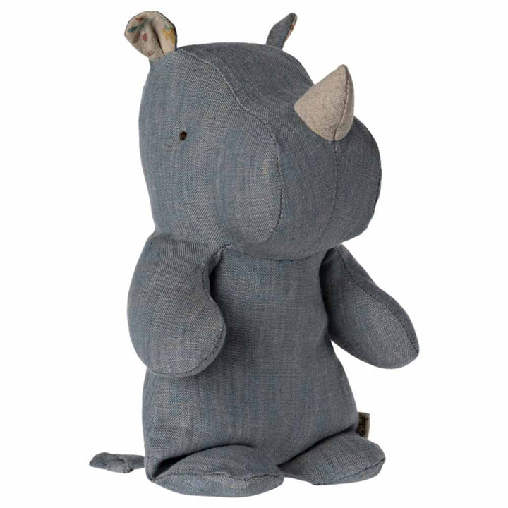 Maileg - Safari Friends Rhino Nashorn Small Blau/Sand