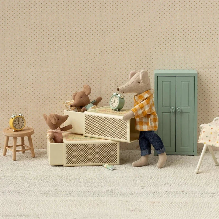 Maileg - Schläfrige Babymaus in Matchbox