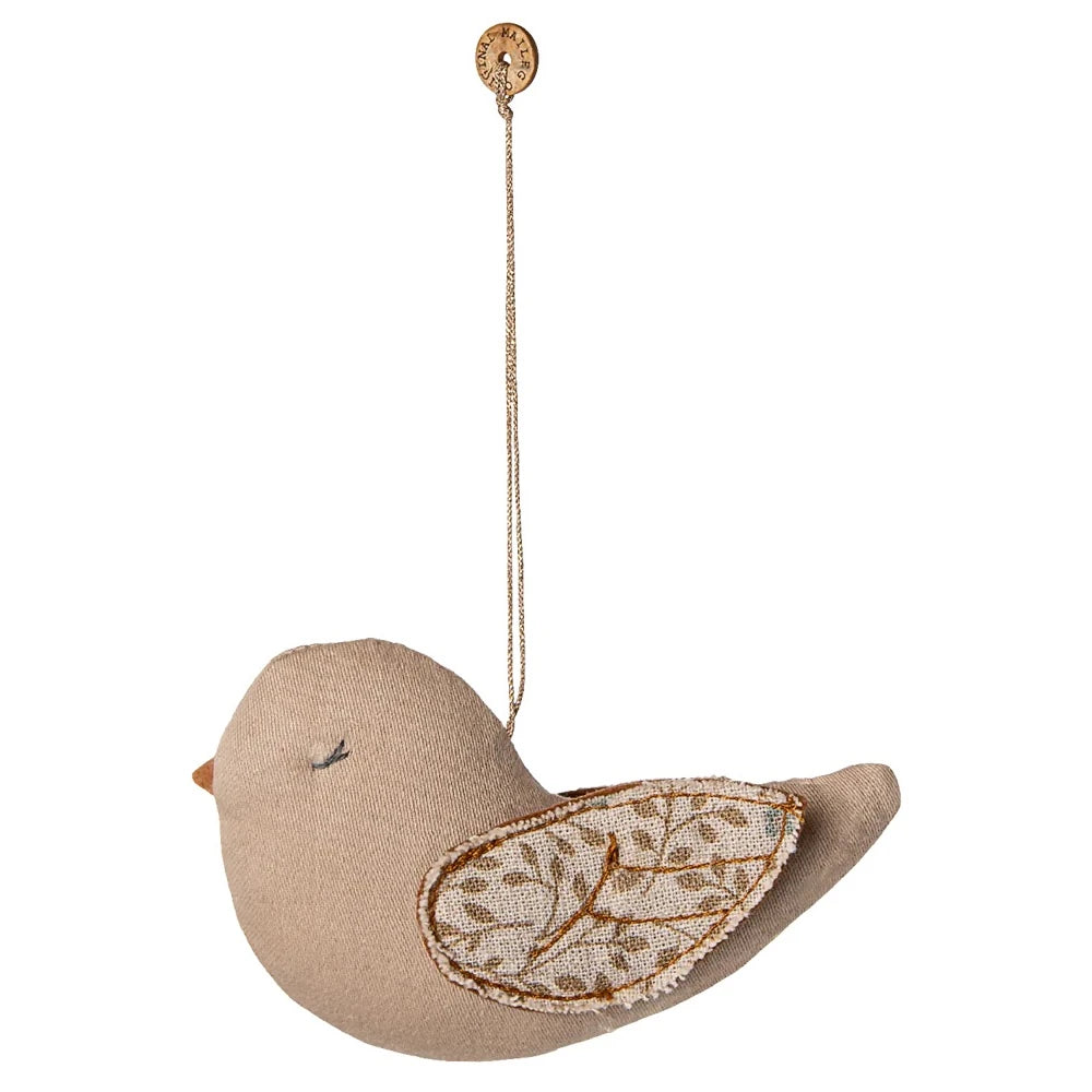 Maileg - Stoffornament Vogel - Äste - Blau