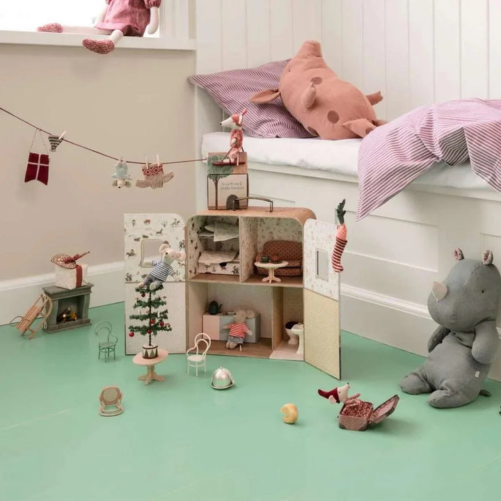Maileg - SuitCasa Maus Koffer als Miniaturhaus für Little Sister und Little Brother (lieferbar ab ca. 19 Juni 26)
