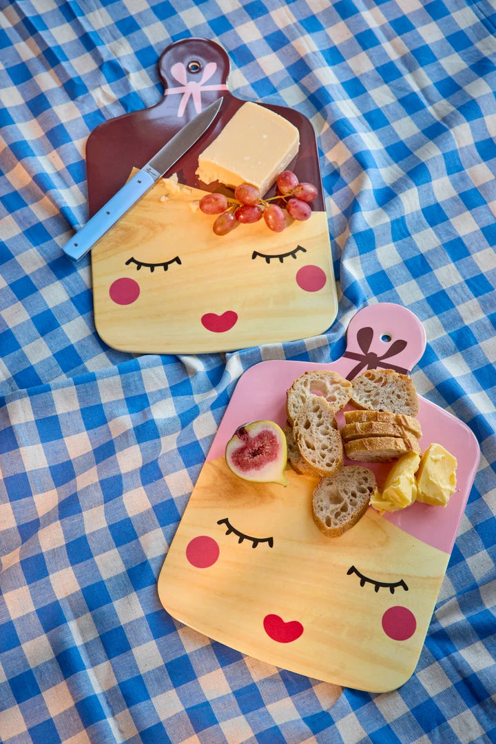 Rice - Melamine Serving Board in Lady Shape - Pink