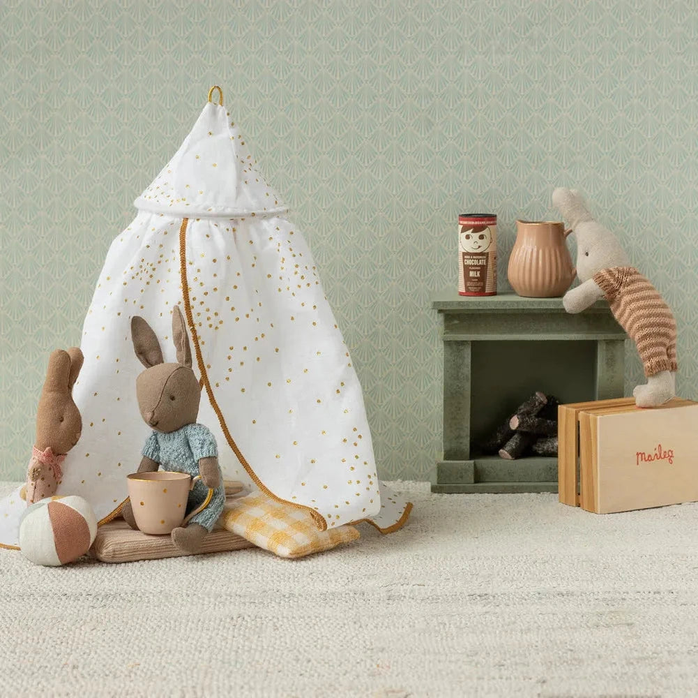 Maileg - Betthimmel Miniatur - Off white