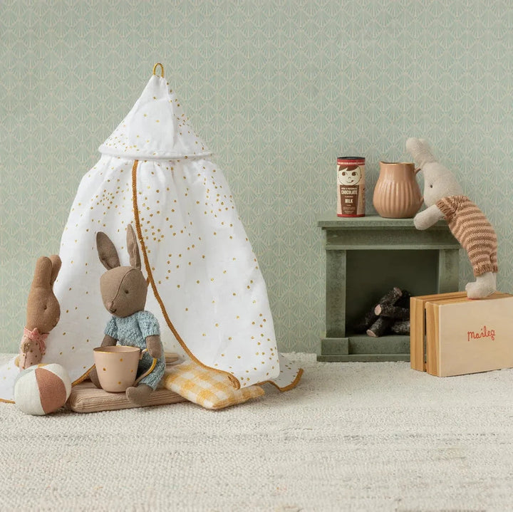 Maileg - Betthimmel Miniatur - Off white