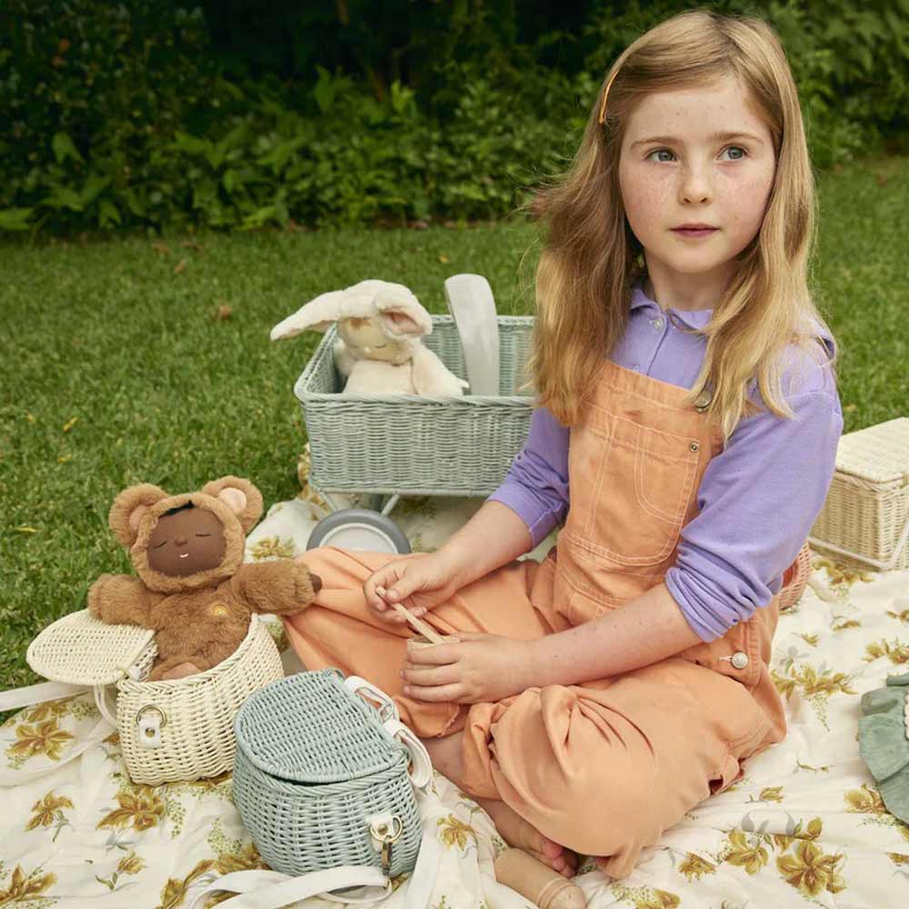 Olli Ella - Korbtasche für Kinder Mini Chari