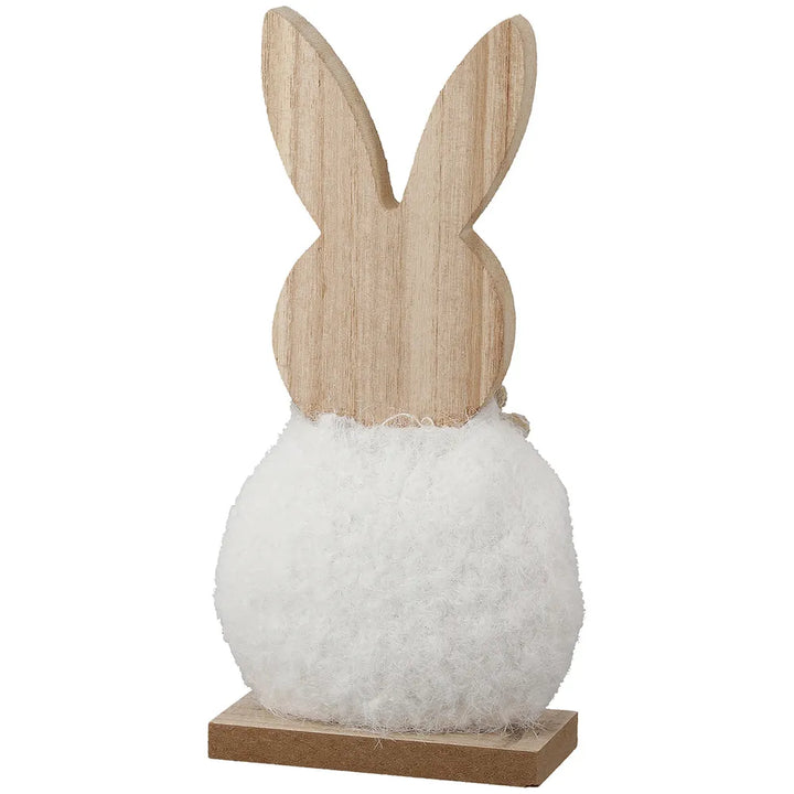 Gilde - Standrelief Hase Heri mit Blumenmotiv