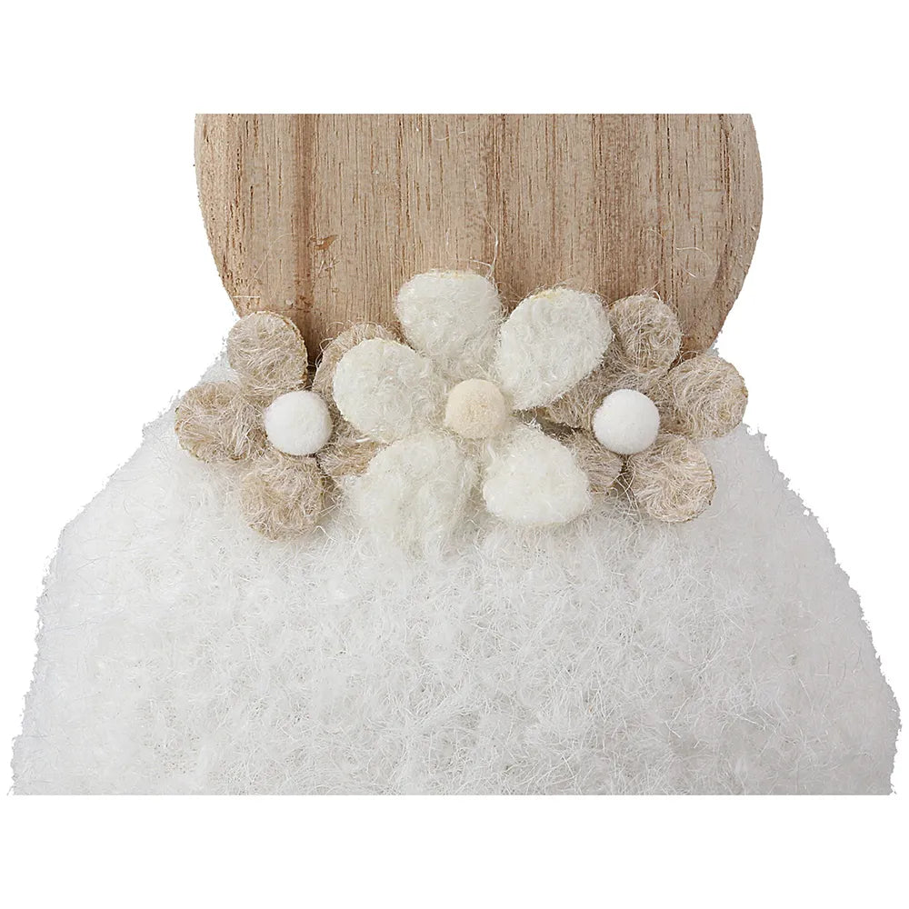 Gilde - Standrelief Hase Heri mit Blumenmotiv