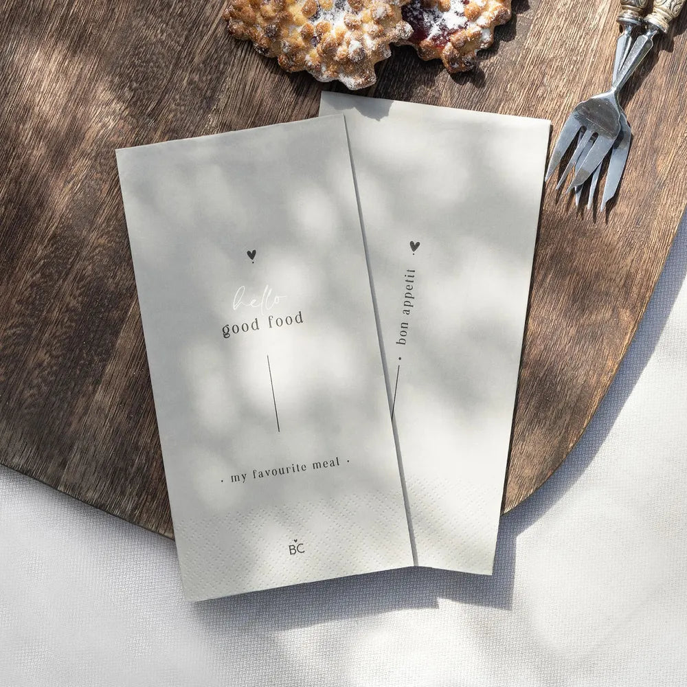 Bastion Collections - Papierservietten Hello Good Food