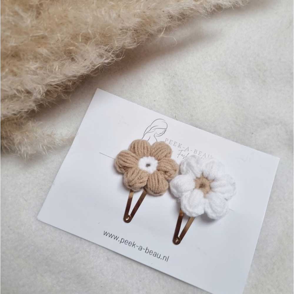 Peek-a-Beau - Haarspange Blume 2er-Set