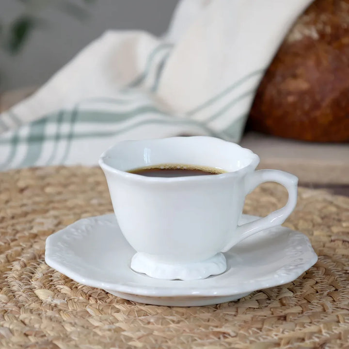 Chic Antique - Provence Espressotasse mit Untertasse