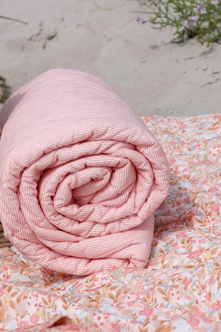 Chic Antique - Quilt rosa und weiß