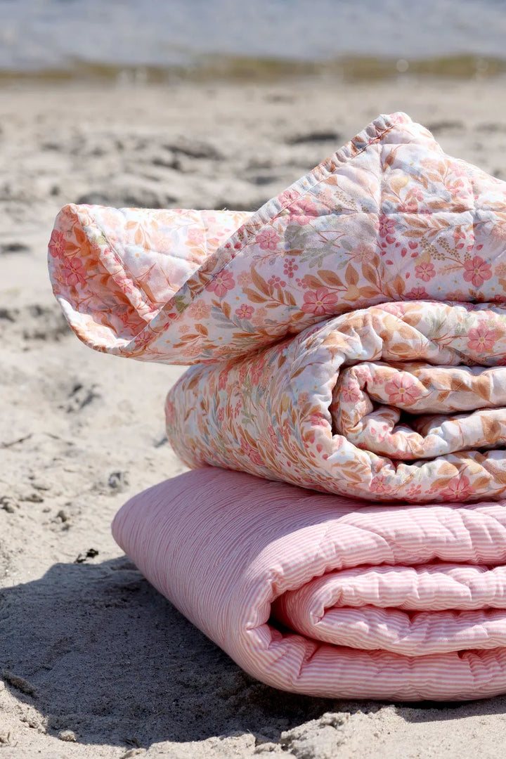 Chic Antique - Quilt rosa und weiß