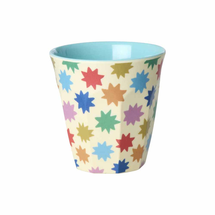 Rice - Melamin Cup 6er Set Fun Fair Junge Mint Small