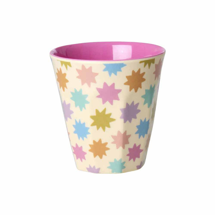 Rice - Melamin Cup 6er Set Fun Fair Mädchen Rosa Small