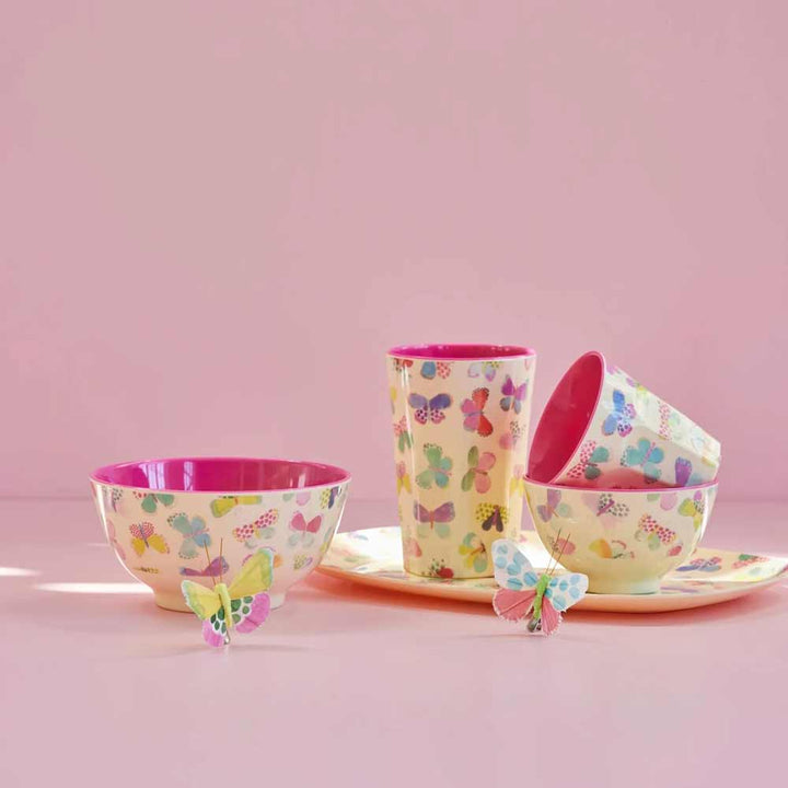 Rice - Melamin Cup Butterfly Medium