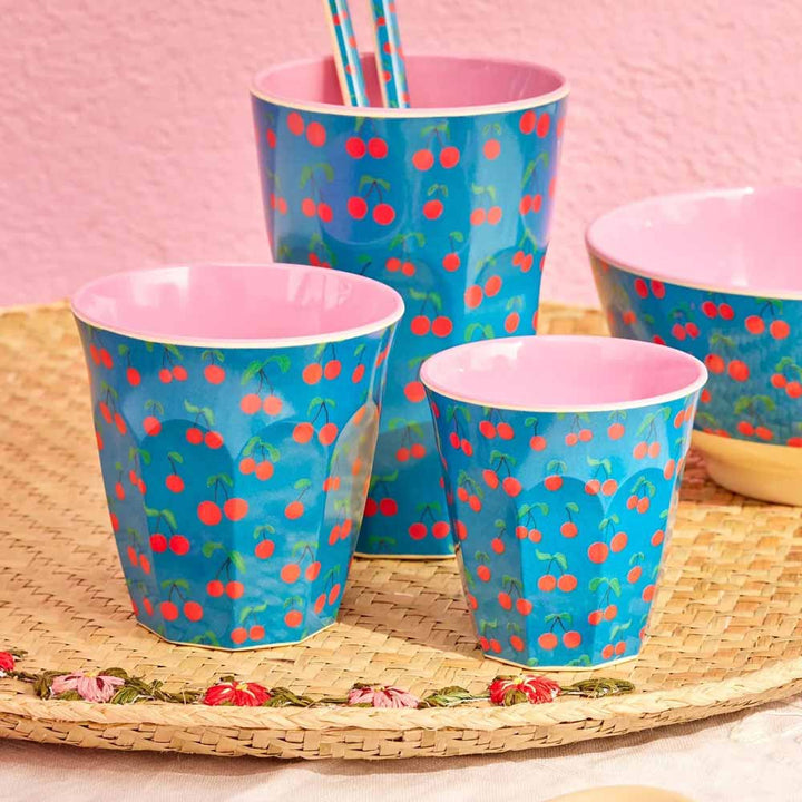 Rice - Melamin Cup Cherry Medium