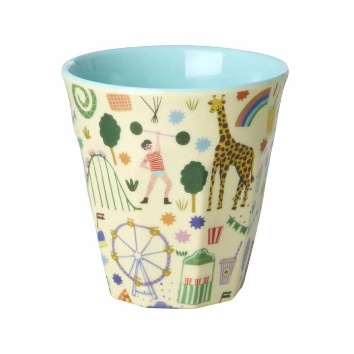 Rice - Melamin Cup Fun Fair Mint Medium