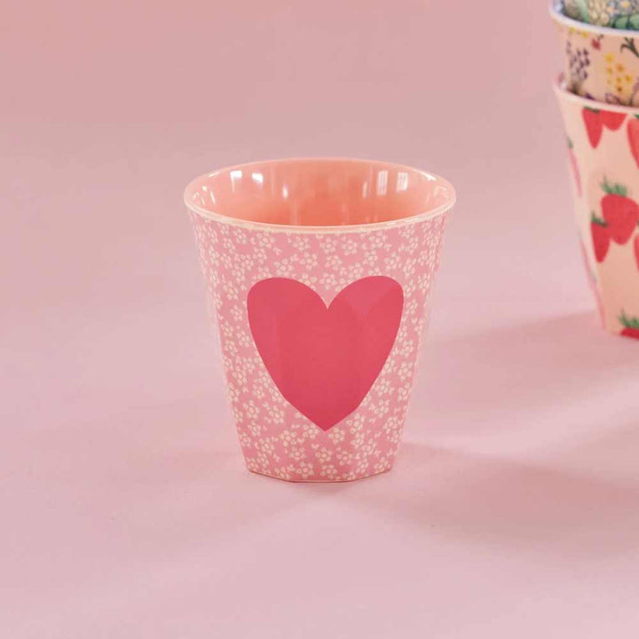 Rice - Melamin Cup Heart Medium