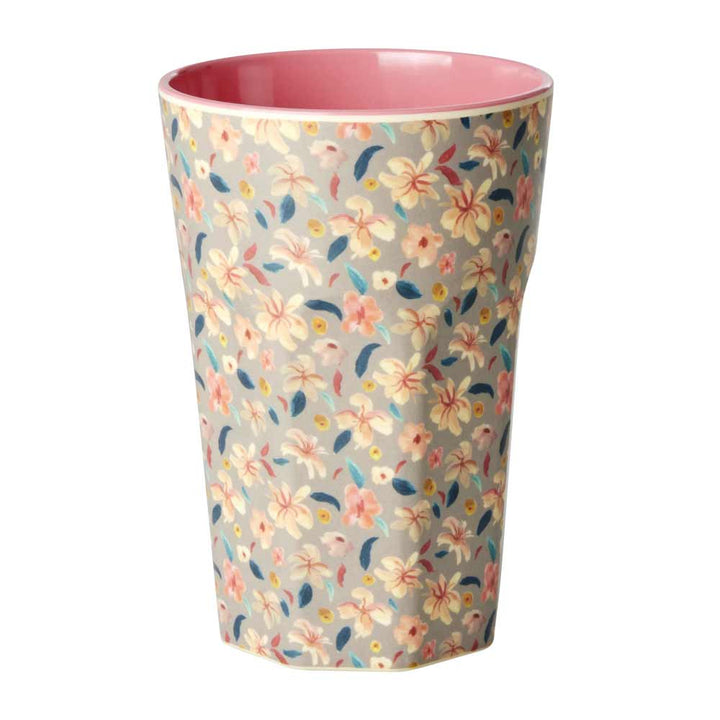 Rice - Melamin Latte Cup Sandy Flower