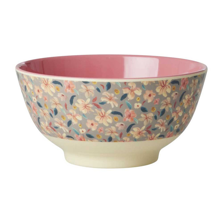 Rice - Melamin Schüssel Happy Sandy Flower Medium