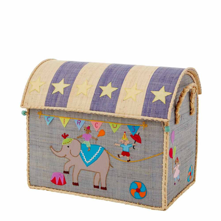 Rice - Raffia Haus zur Aufbewahrug Zirkus