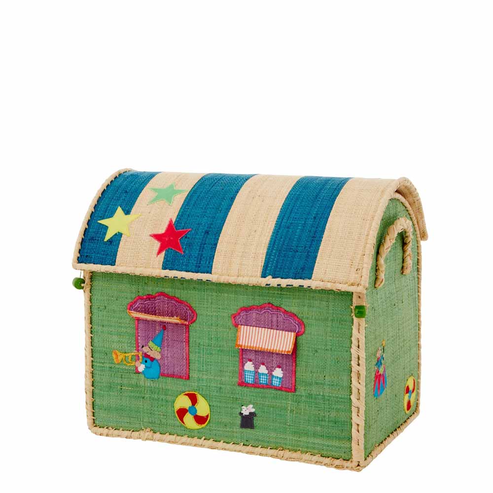 Rice - Raffia Haus zur Aufbewahrug Zirkus