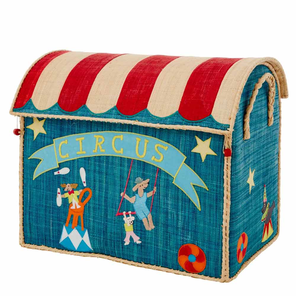 Rice - Raffia Haus zur Aufbewahrug Zirkus