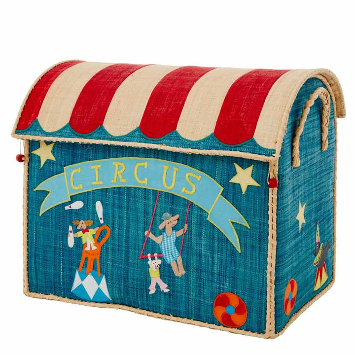 Rice - Raffia Haus zur Aufbewahrug Zirkus