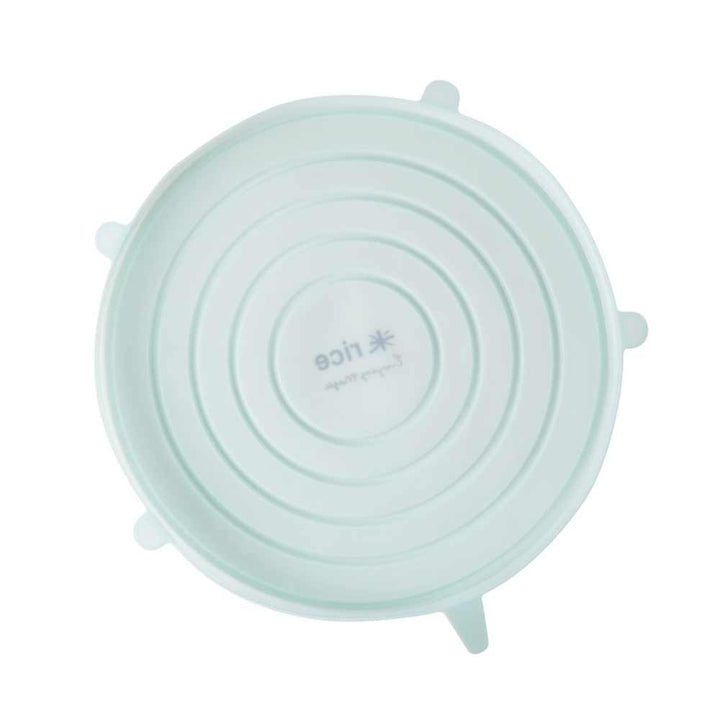 Rice - Silikondeckel für Salatschüssel Soft Blue