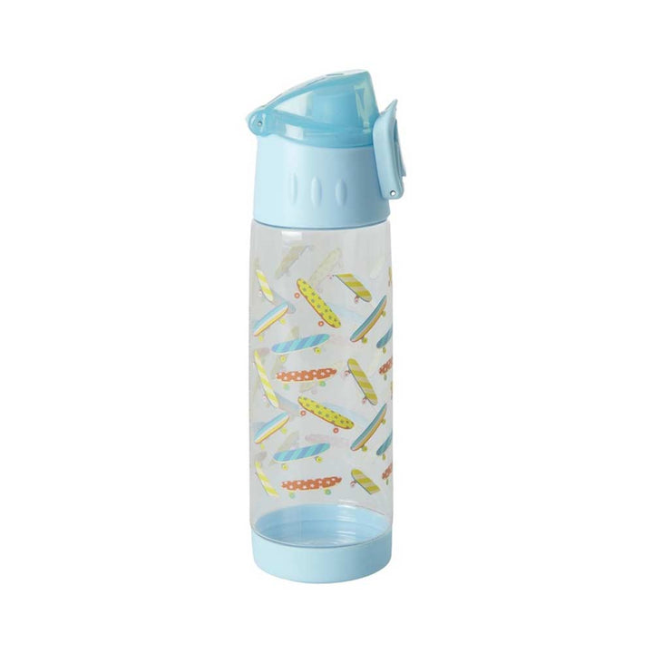 Rice - Trinkflasche Skateboard Soft Blue
