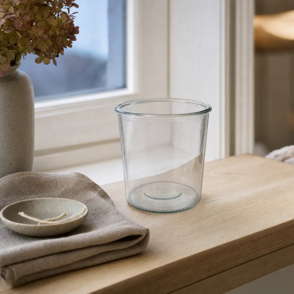 Alsaba Home - Schlichtes Glaswindlicht