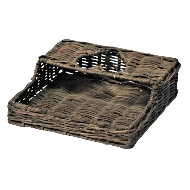 Best Style Living - Serviettenhalter Herz Rattan