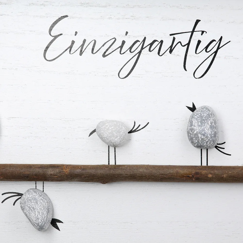 Gilde - Steinbild 'Vogelparade'