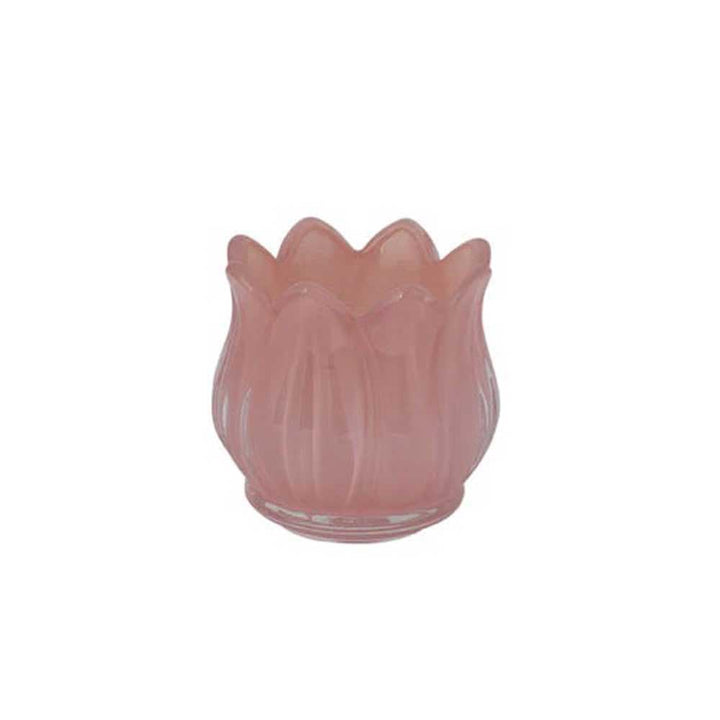 Storefactory - Nyby Rosa Teelichthalter in Tulpenform.