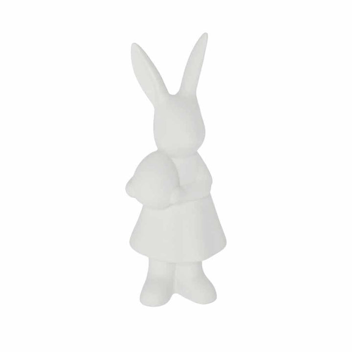 Storefactory - Alice Hase weiße Porzellanfigur.