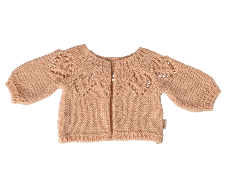 Maileg - Strickjacke Hase Größe 4 Hellrosa