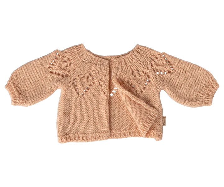 Maileg - Strickjacke Hase Größe 4 Hellrosa