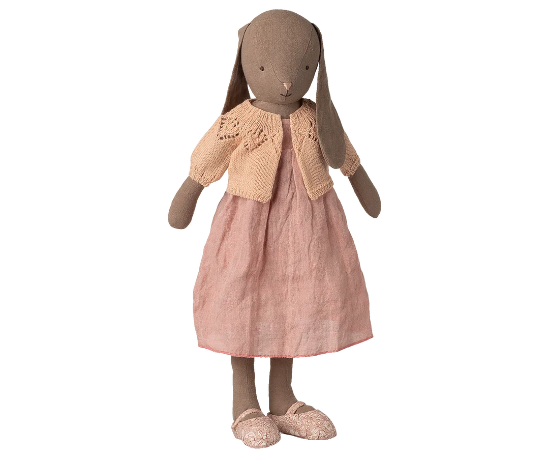 Maileg - Strickjacke Hase Größe 4 Hellrosa