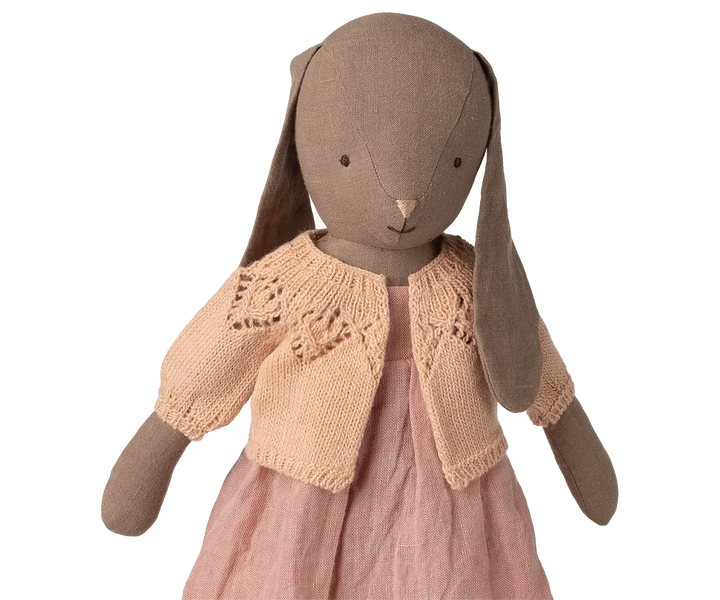 Maileg - Strickjacke Hase Größe 4 Hellrosa