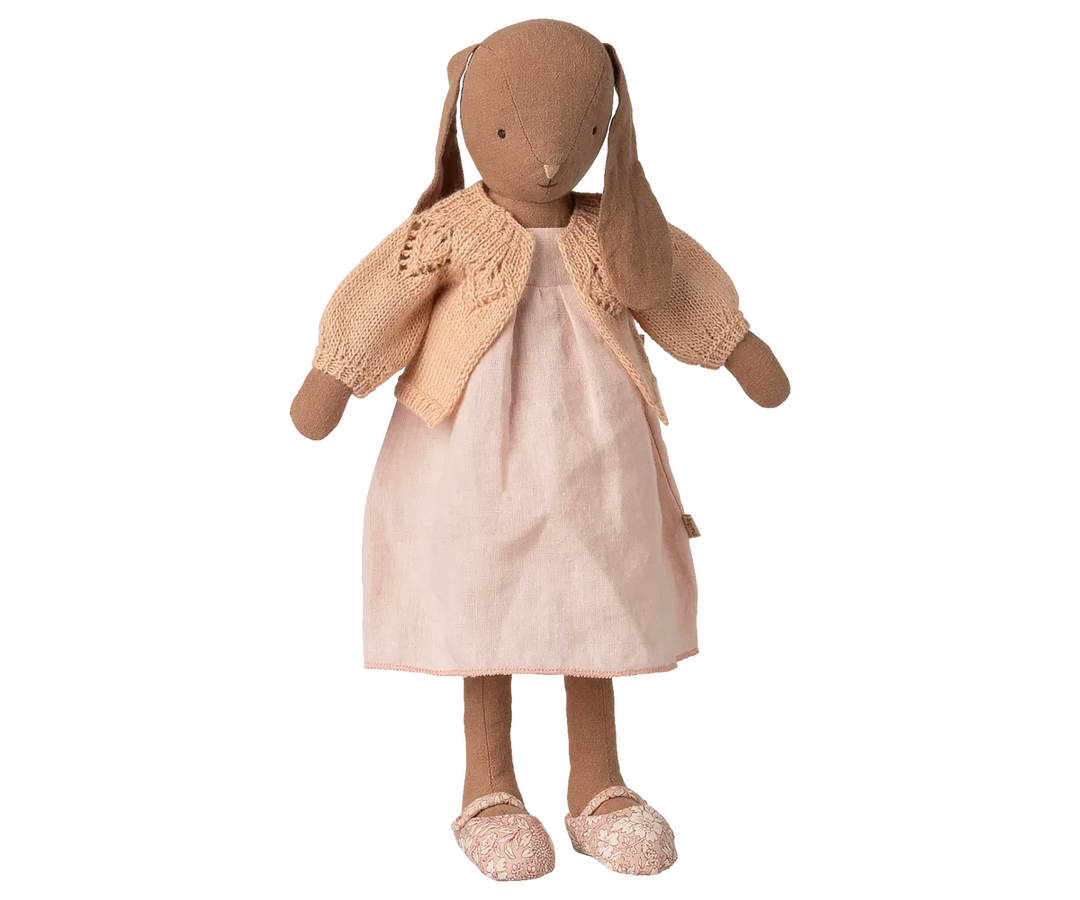 Maileg - Strickjacke Hase Größe 3 Light rose