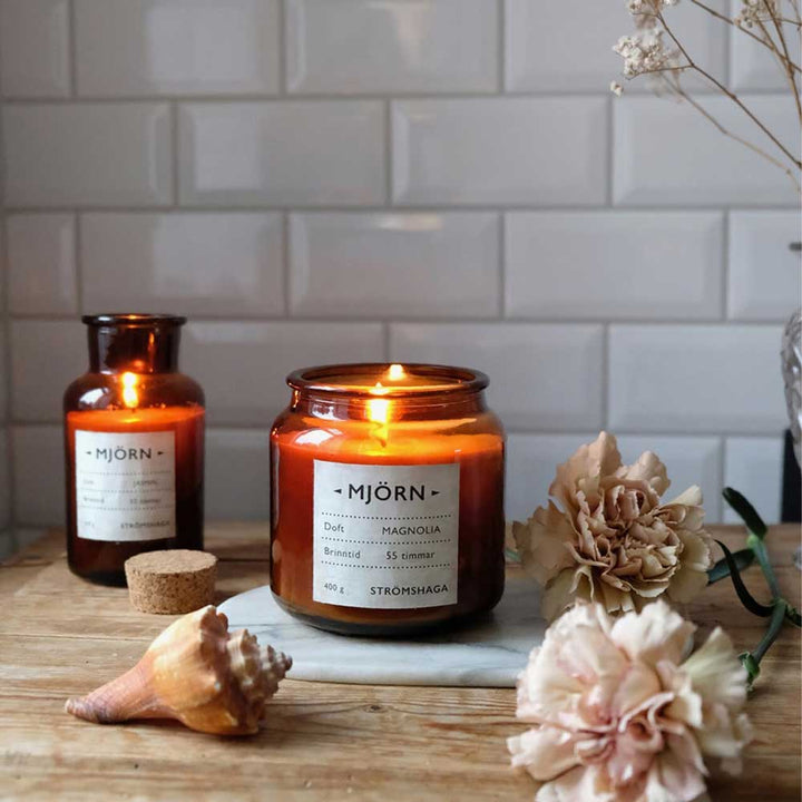 Strömshaga - Duftkerze Mjörn Magnolia 210g