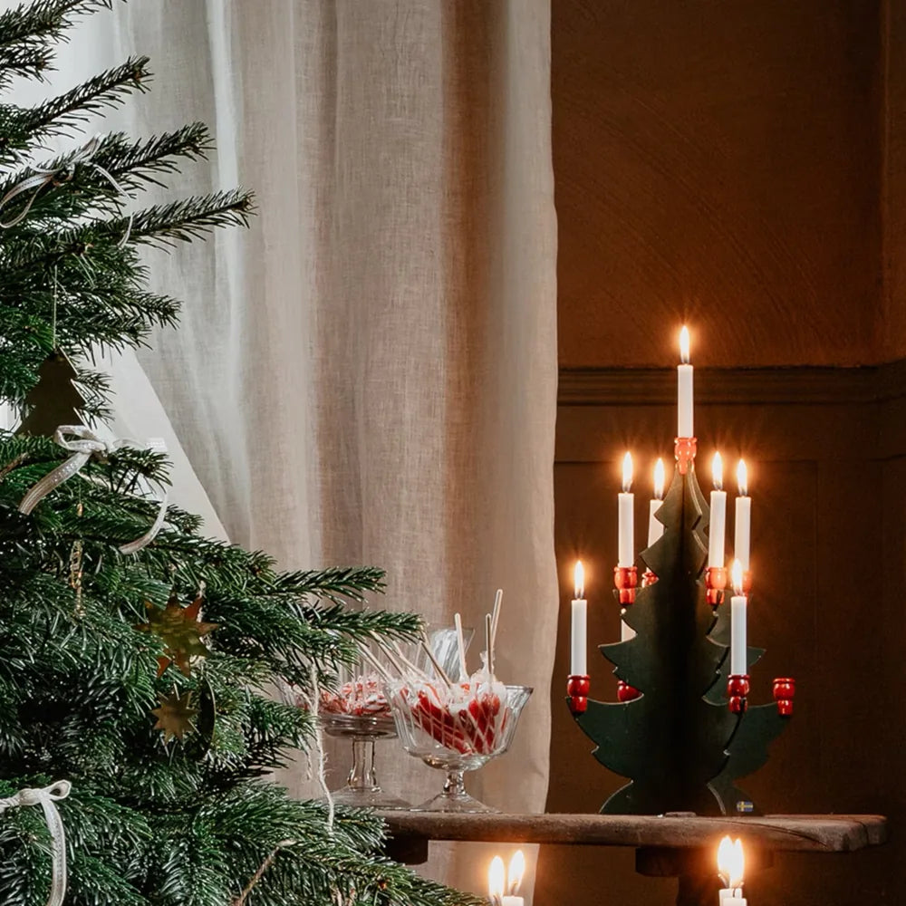 Strömshaga - Kerzenhalter Weihnachtsbaum für Tannenbaumkerze