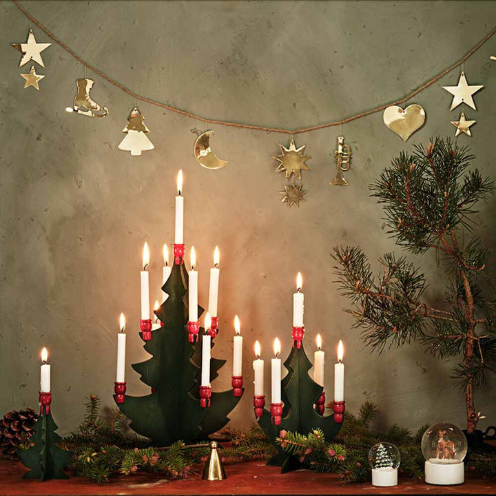 Strömshaga - Kerzenhalter Weihnachtsbaum für Tannenbaumkerze