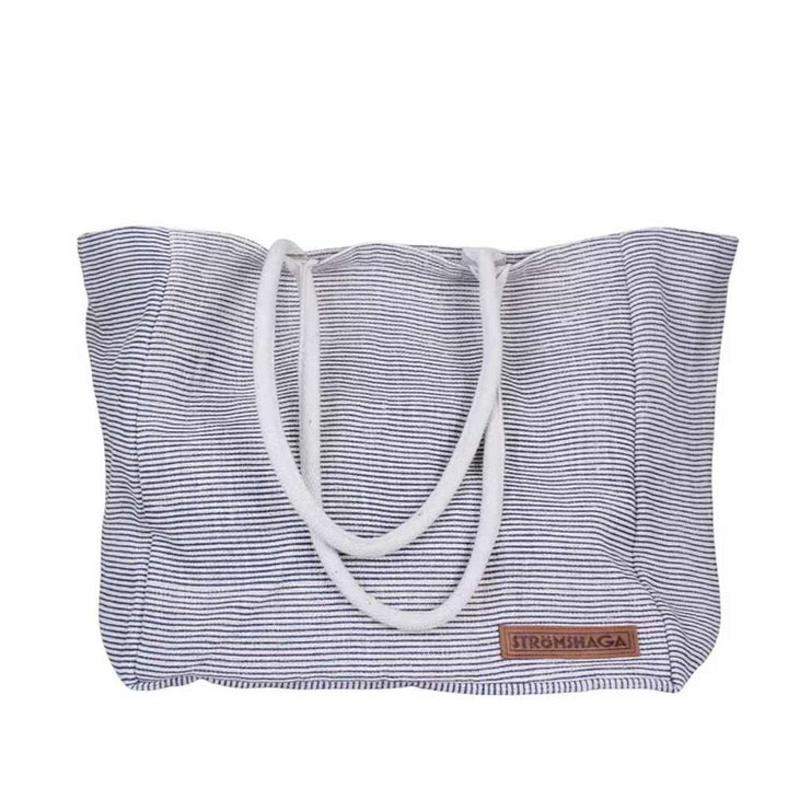 Strömshaga - Strandtasche Ester Blue-white